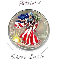 Patriotic Silver Eagle