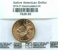 2016-P Native American Dollar in Littleton