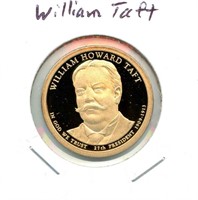 William Taft Presidential Dollar Proof