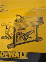 DeWalt 8 1/4" Table Saw