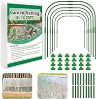 6pcs Garden Netting Kit for Raised Beds