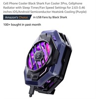 Cell Phone Cooler Black Shark Fun Cooler