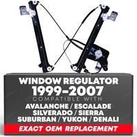 Power Window Regulator with Motor Assembly, Rear R