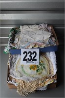 (2) Boxes of Crocheted Pieces (U235)