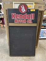 VTG KENDALL MOTOR OIL ADVERTISING SIGN