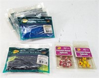 Premium Round Jigheads & Squirmin Bait Worms