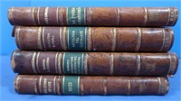 4 Volumes 1940 Spanish Books