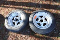 2 Prostar Wheels, New Tires 26x7.5 - 15LT