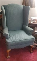 Teal colored sitting chair