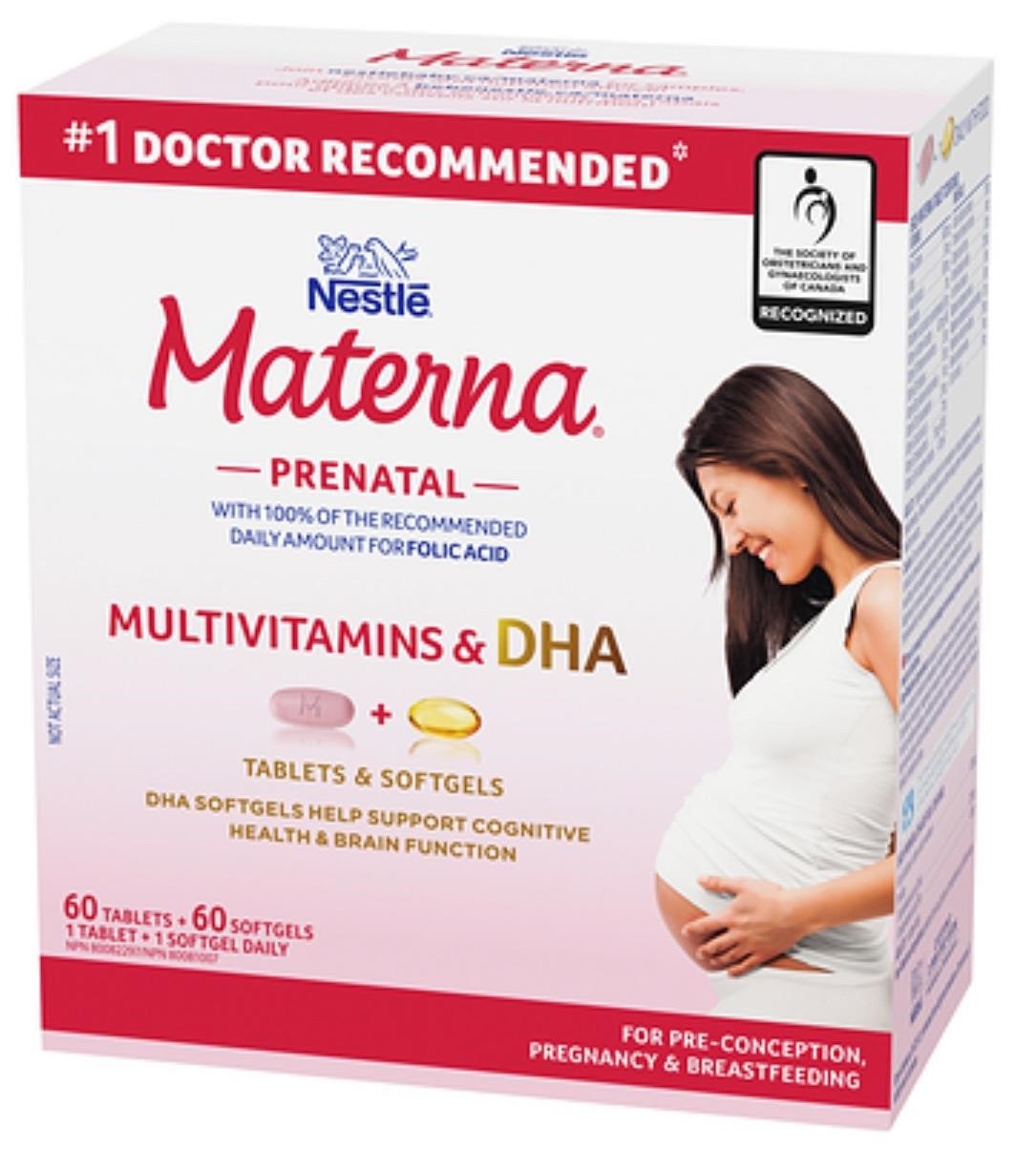 120Pcs Materna Prenatal Supplement Combo Pack