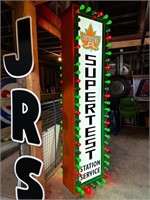 8FT x 2FT Flashing Supertest 2 Sided Marquee Sign