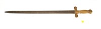 U.S. M1832 Foot Artillery sword with 24" blade