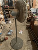 Oscillating fan working