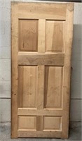 Unfinished Pine Door