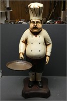 30" Italian Chef Restaurant Bistro Statue