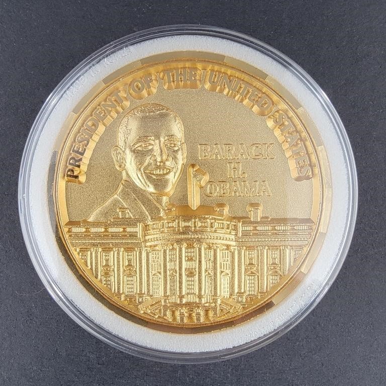 Barack Obama President of The U.S. Coin