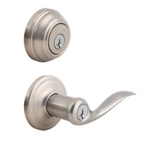 C1197  Kwikset Tustin Lever  Deadbolt Combo SN