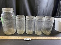 Ball Mason Jars Two Sizes