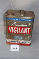 VIGILANT MOTOR OIL CAN