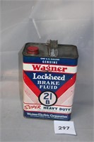 WAGNER LOCKHEER BRAKE FLUID CAN