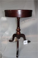 THE BOMBOY COMPANY, INC. MAHAGONY SIDE TABLE