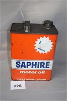 SAPHIRE MOTOR OIL CAN