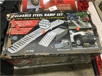 Foldable Steel Ramp Set
