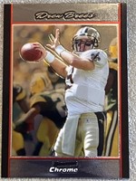 2007 Drew Brees Chrome Card