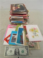 Large Lot of Vintage Greeting Cards
