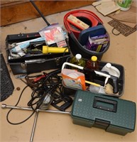 TIRE TOOL, TOOL BOXES, CLEANING LOT