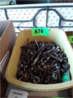 LOT  OF MISC. HARDWARE- FASTENERS
