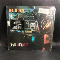 Vinyl Record REO Speedwagon Hi Infidelity w/Hype