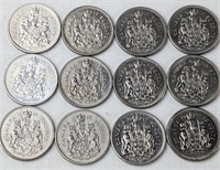 CAD 50 CENT COINS