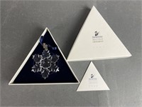 1996 Swarovski Holiday Snowflake Ornament