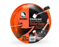 C1W-22990 25 Ft. RhinoFlex Clean-Out Water Hose