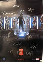 Autograph Iron Man 3 Poster