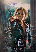 Emma Watson Autograph Harry Potter Poster