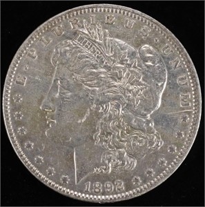 1892 MORGAN DOLLAR XF