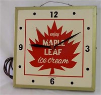 ORIGINAL MAPLE LEAF ICE CREAM CLOCK