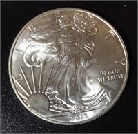 2015 Silver Eagle 1 Oz. Fine Silver Dollar
