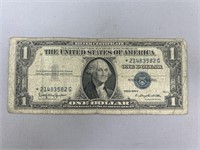 1935 H $1 Silver Certificate Blue Seal