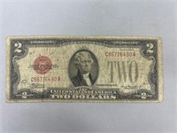 1928 D $2 Bill Red Seal