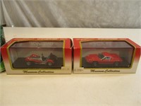 2 voitures miniatures Caterham et Lotus