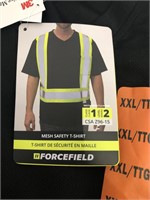 FORCEFIELD MESH SAFETY T-SHIRT MENS XXL
