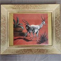 African Antelope Art - Framed - Gloria McDaniel?