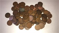 100- 1920s Wheat Pennies