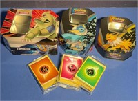 Lot of LG Pokemon tins