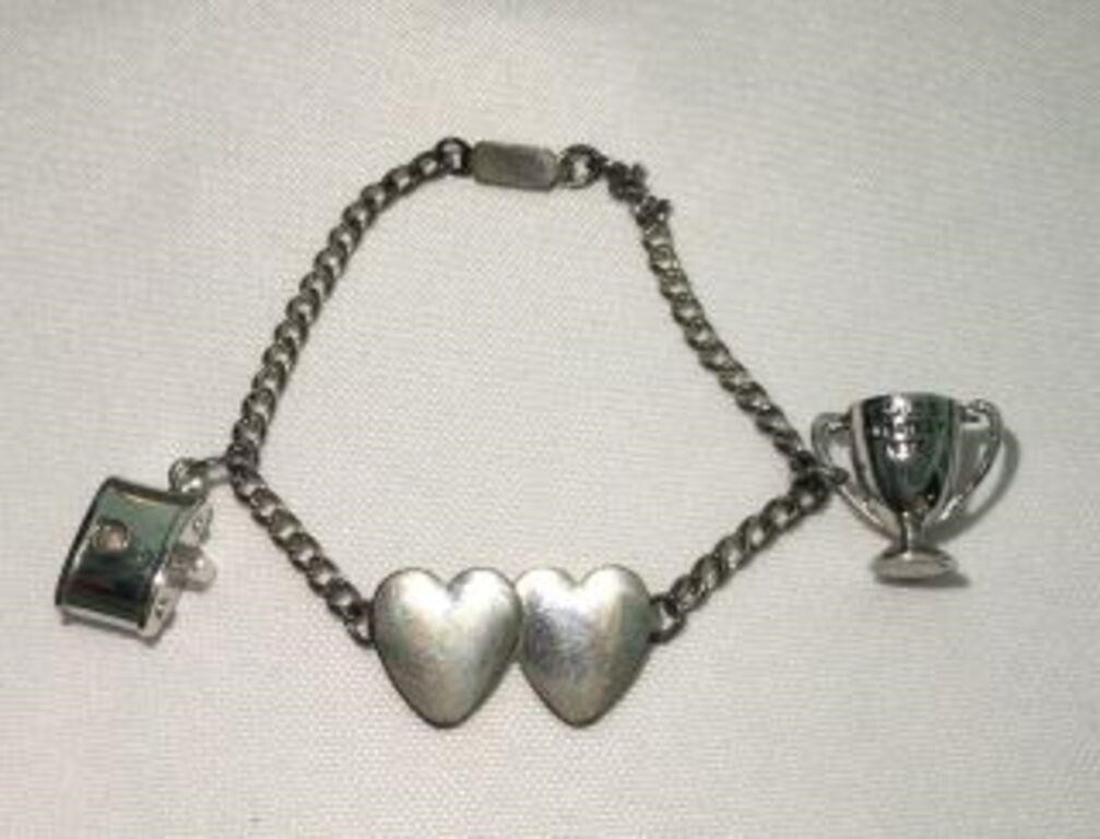 Sterling Charm Bracelet