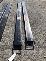 Set Of New 8' Pallet Fork Extensions