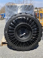 (4) New Michelin X-Tweel 12N16.5 Solid Flex Tires